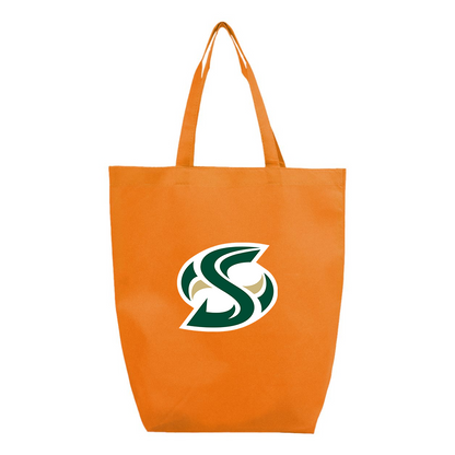 Sacramento State Hornets Logo  Q-Tees Non-Woven Gusset Bottom Tote