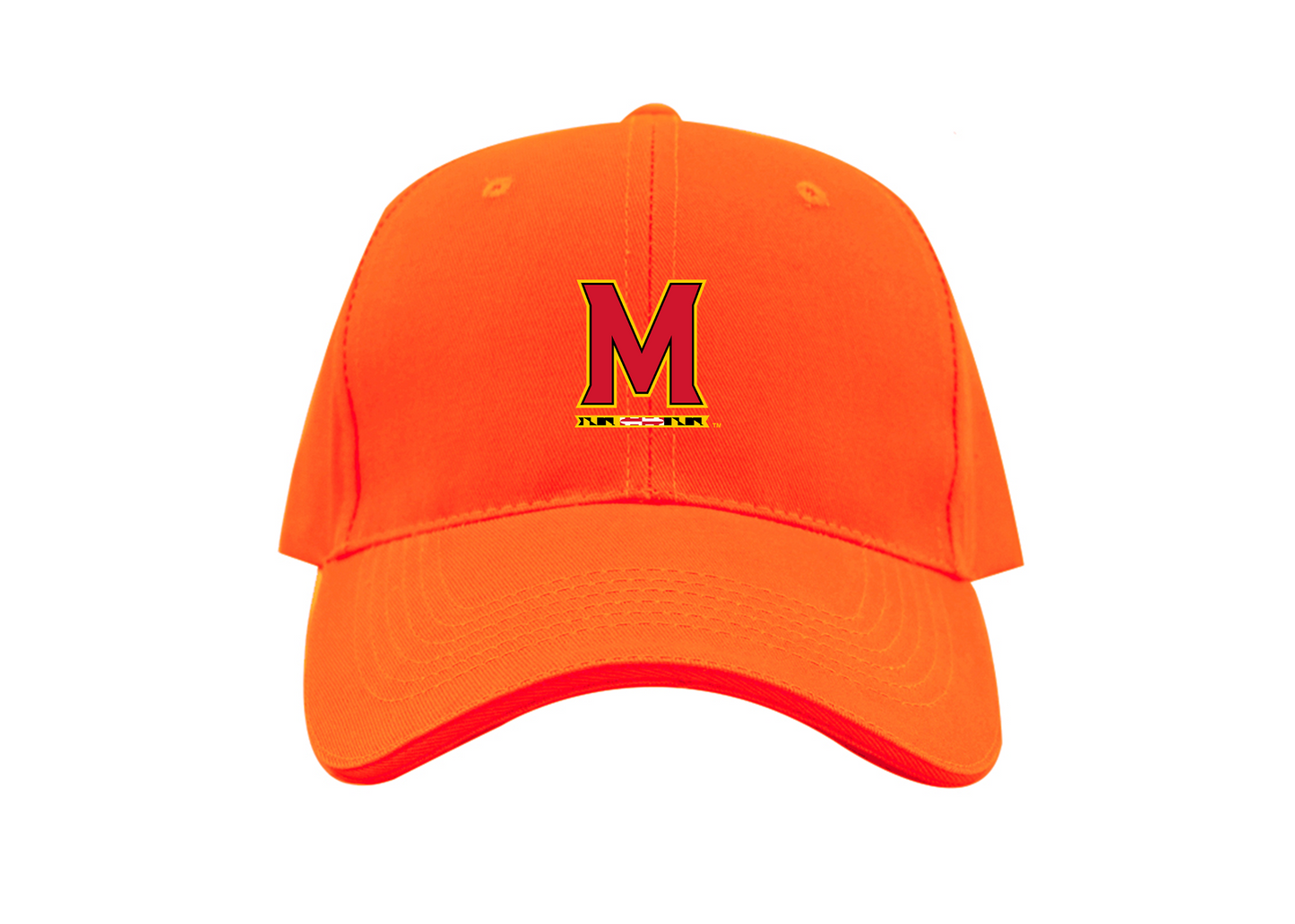Maryland Terrapins Logo Dad Baseball Cap Hat