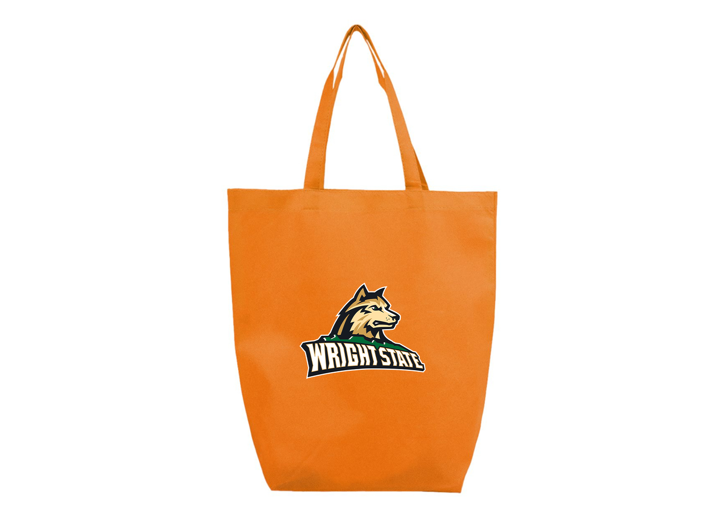 Wright State Raiders Q-Tees Non-Woven Gusset Bottom Tote