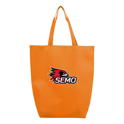 SEMO Redhawks Logo Q-Tees Non-Woven Gusset Bottom Tote