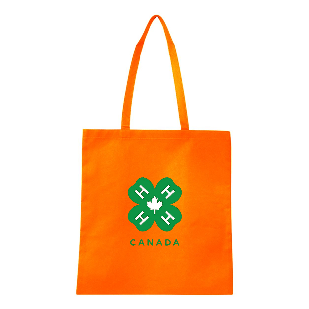 4H Canada Logo Q-Tees Non-Woven  Tote