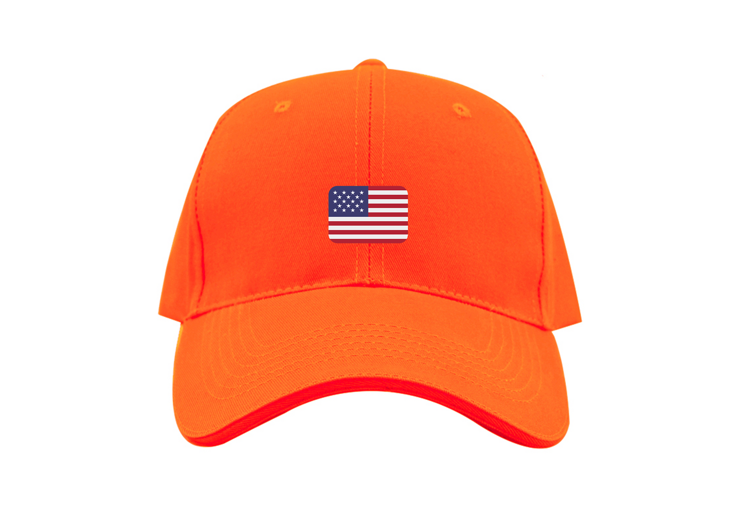 American-Flag-Emoji Dad Baseball Cap Hat