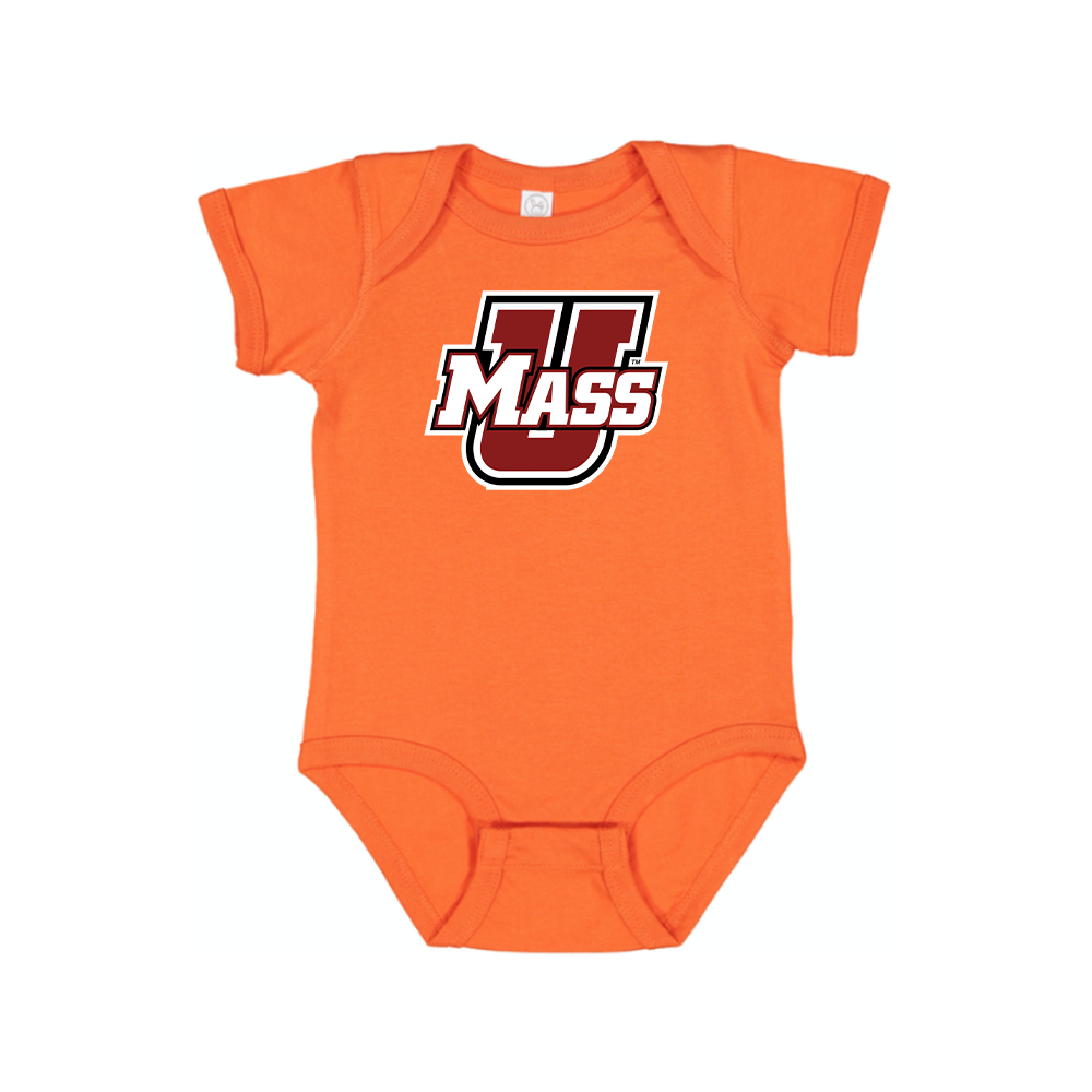 Massachusetts Minutemen Logo Baby Romper Onesie