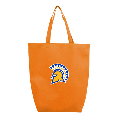 San Jose State Spartans Logo Q-Tees Non-Woven Gusset Bottom Tote