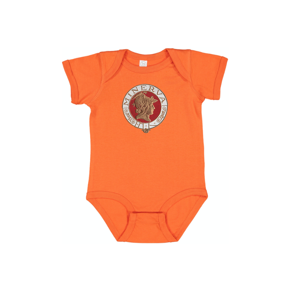 Minerva Cars Logo Baby Romper Onesie