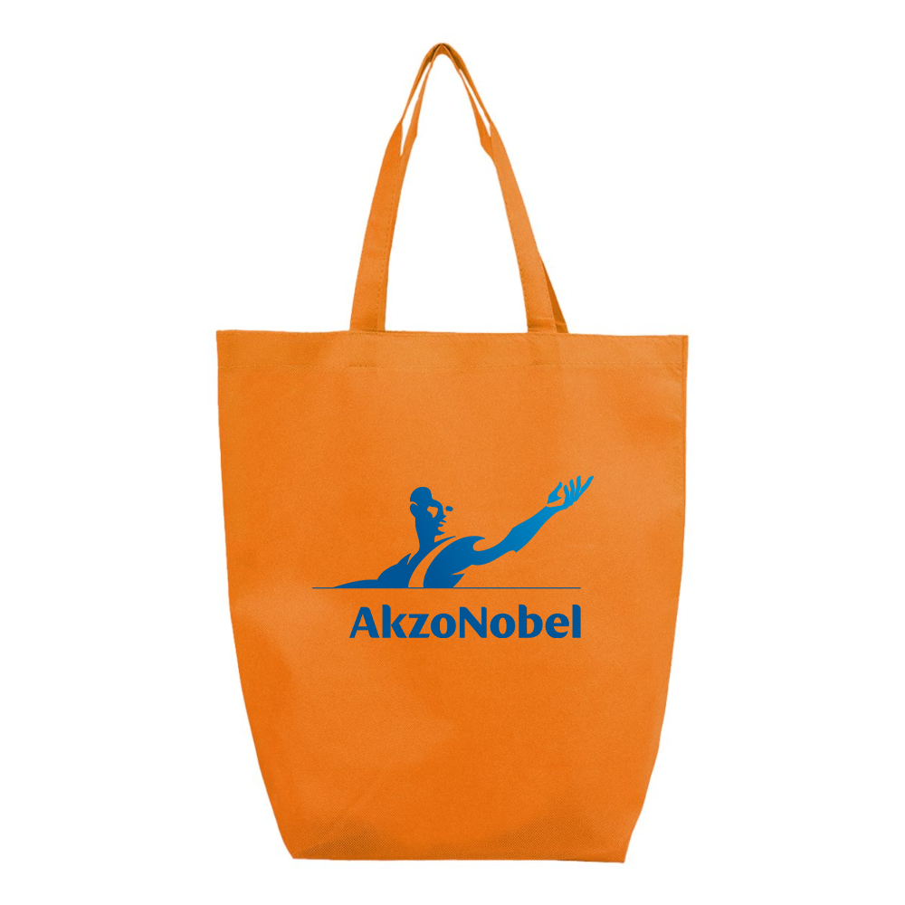 AkzoNobel Logo Q-Tees Non-Woven Gusset Bottom Tote