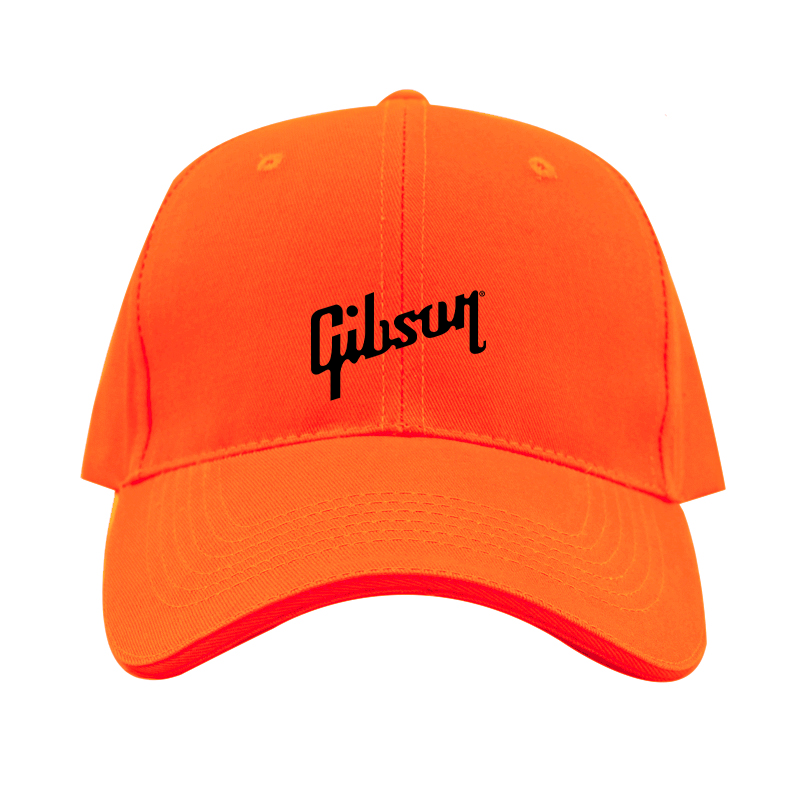 Gibson Logo Dad Baseball Cap Hat