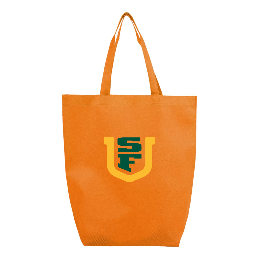 San Francisco Dons Logo Q-Tees Non-Woven Gusset Bottom Tote