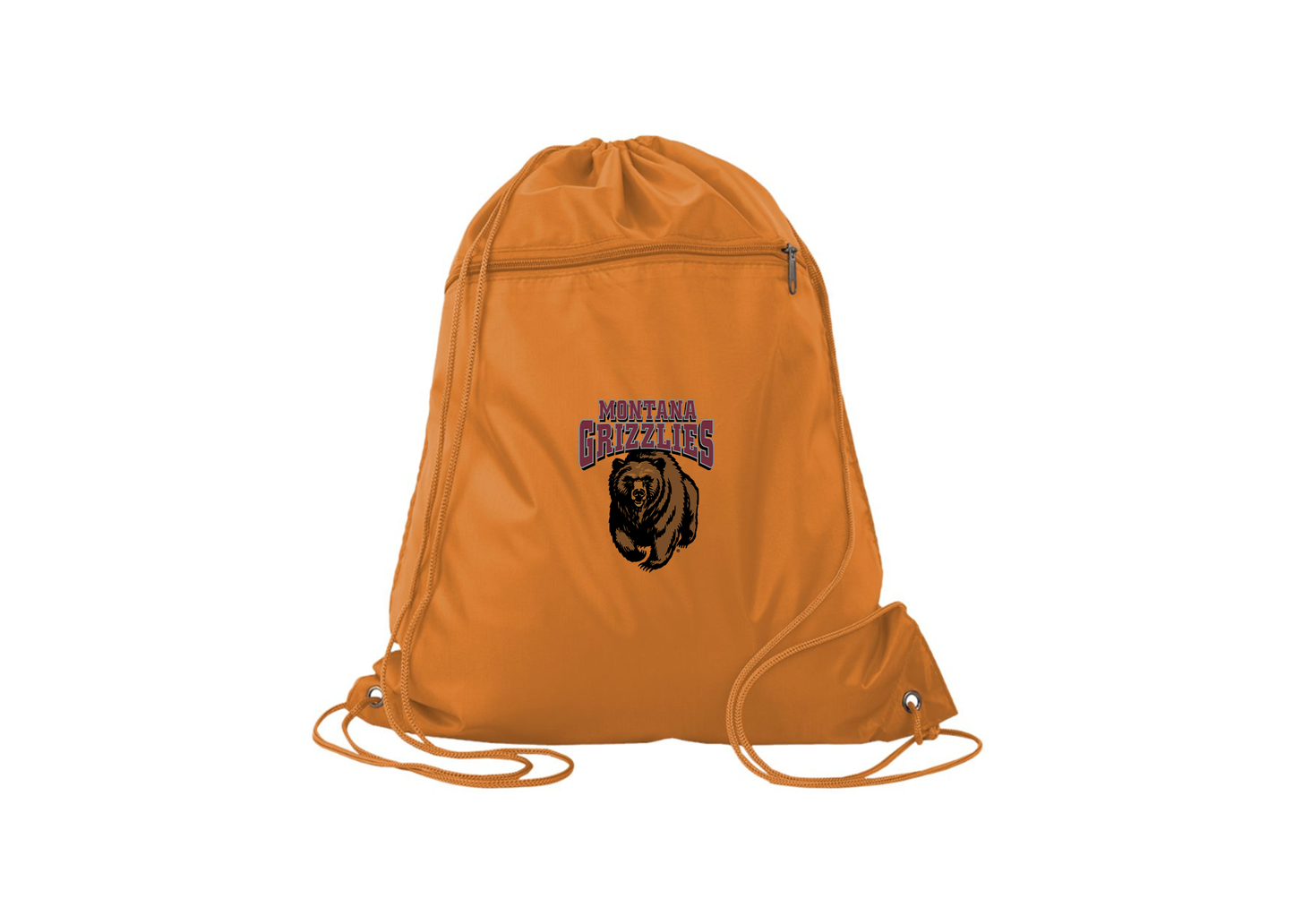 Montana Grizzliesl Q-Tees - Polyester Cinchpack