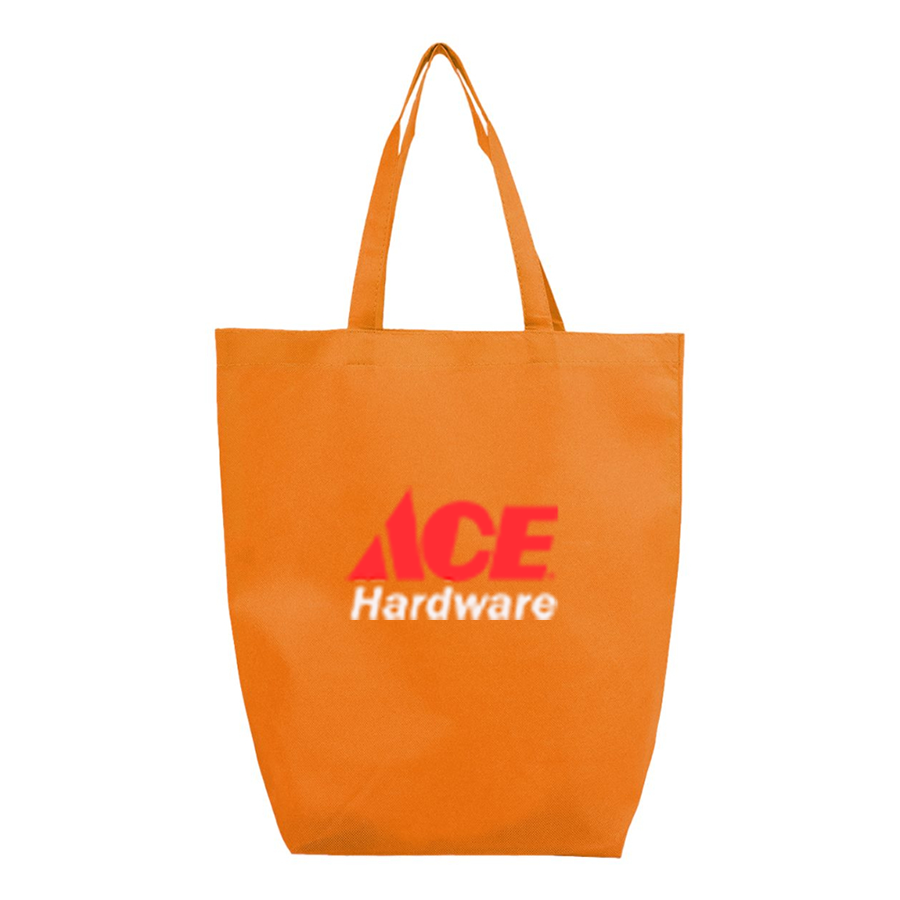 ACE Hardware Logo Q-Tees Non-Woven Gusset Bottom Tote