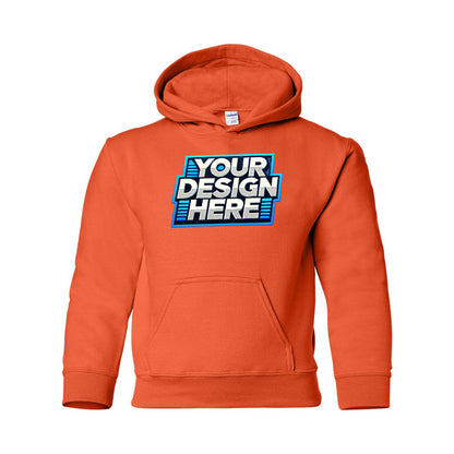 Customize - Gildan - Heavy Blend™ Youth Hooded Sweatshirt - 18500B