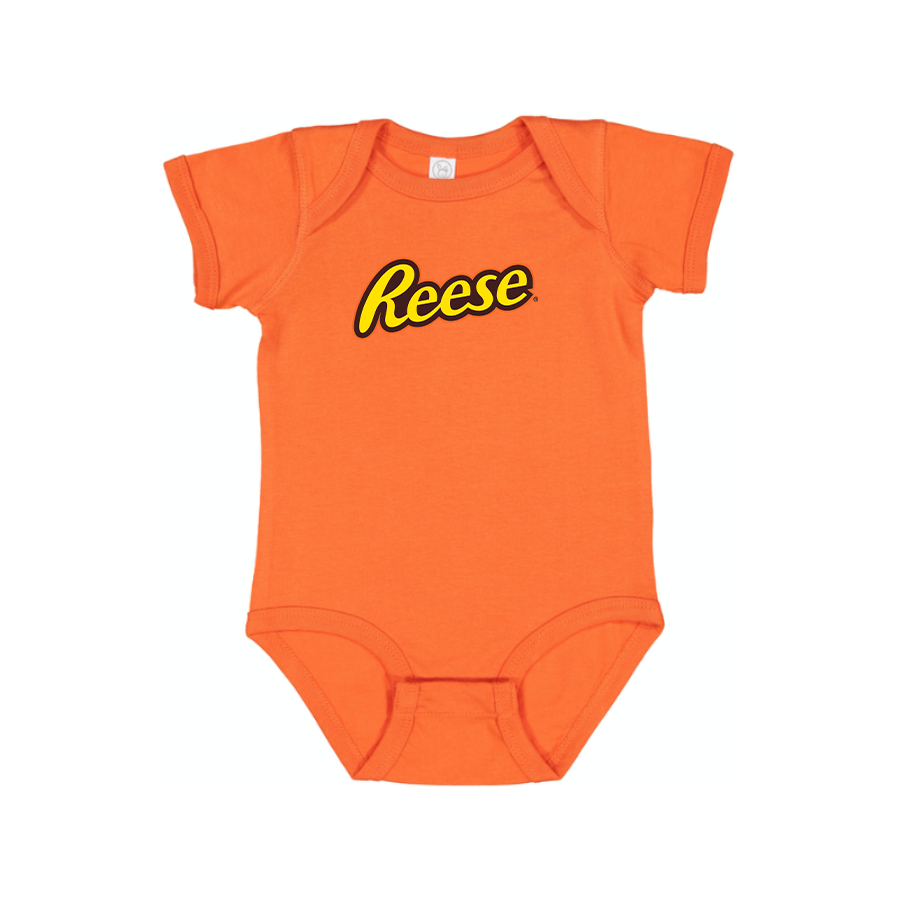 Reese Peanut Butter Logo Baby Romper Onesie