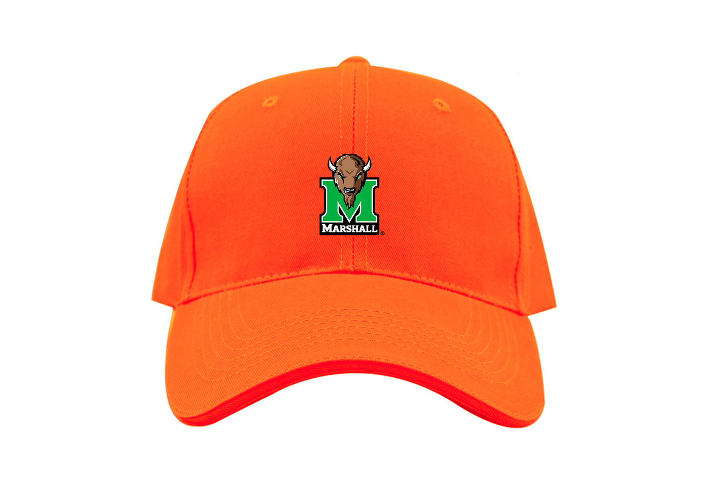 Marshall Thundering Herd Logo Dad Baseball Cap Hat