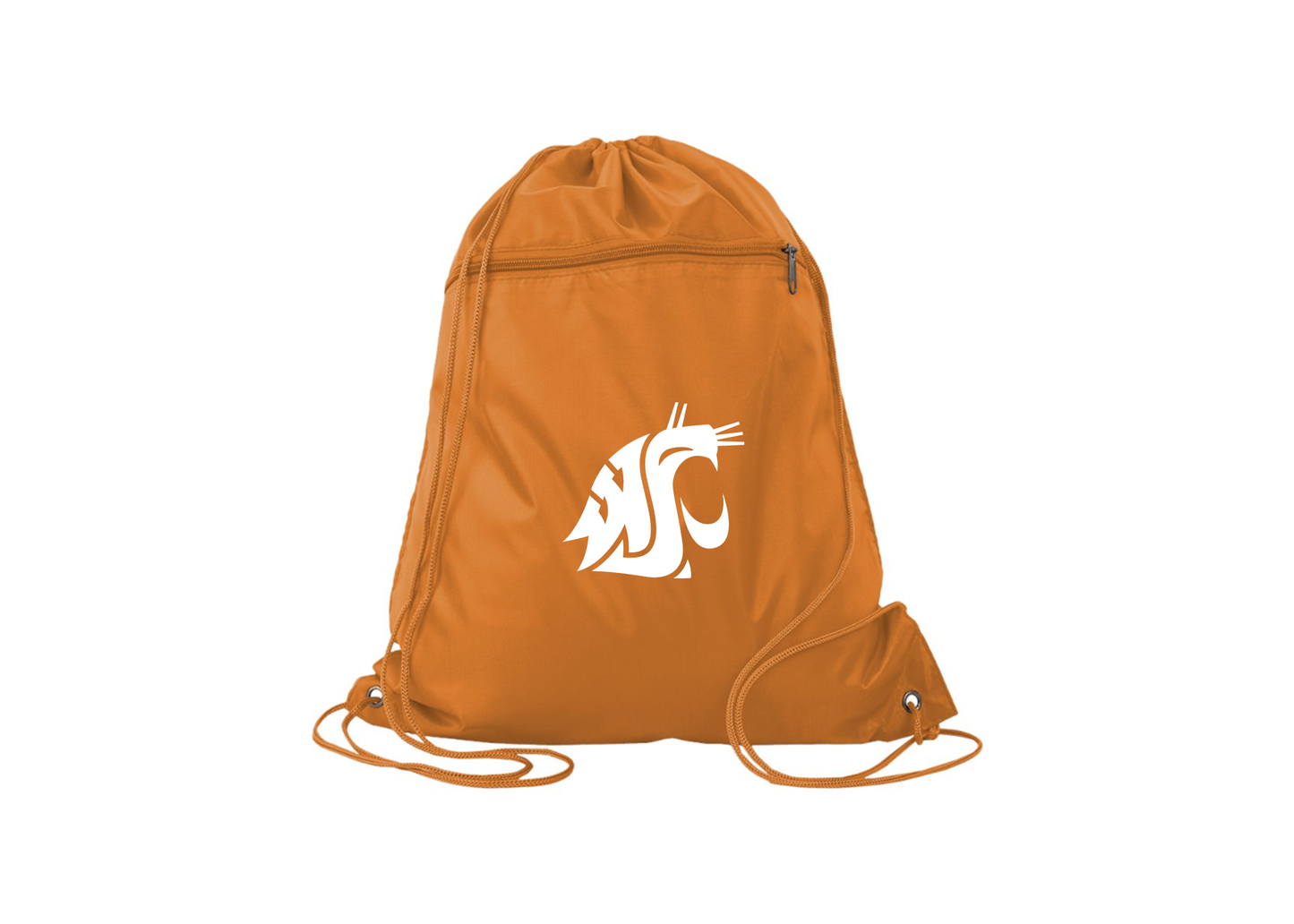 Washington State Cougars Q-Tees - Polyester Cinchpack
