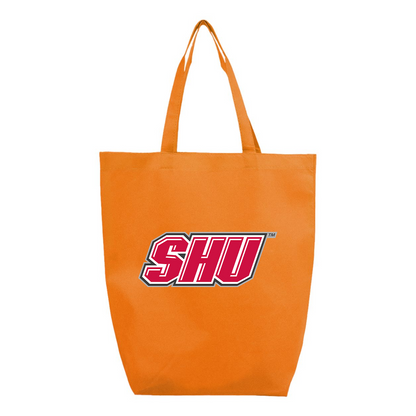 Sacred Heart Pioneers Logo Q-Tees Non-Woven Gusset Bottom Tote
