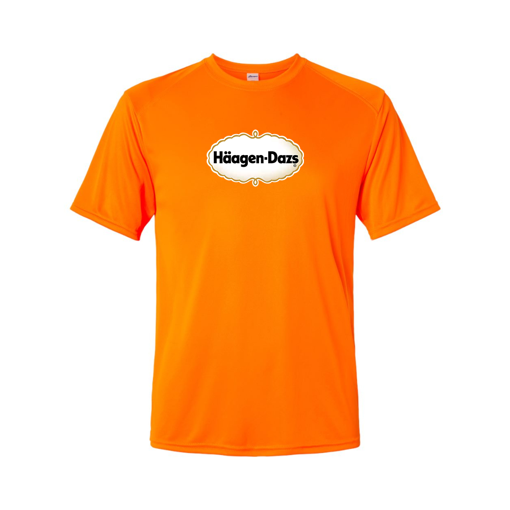 Men's Haagen Dazs Logo Polyester T-Shirt