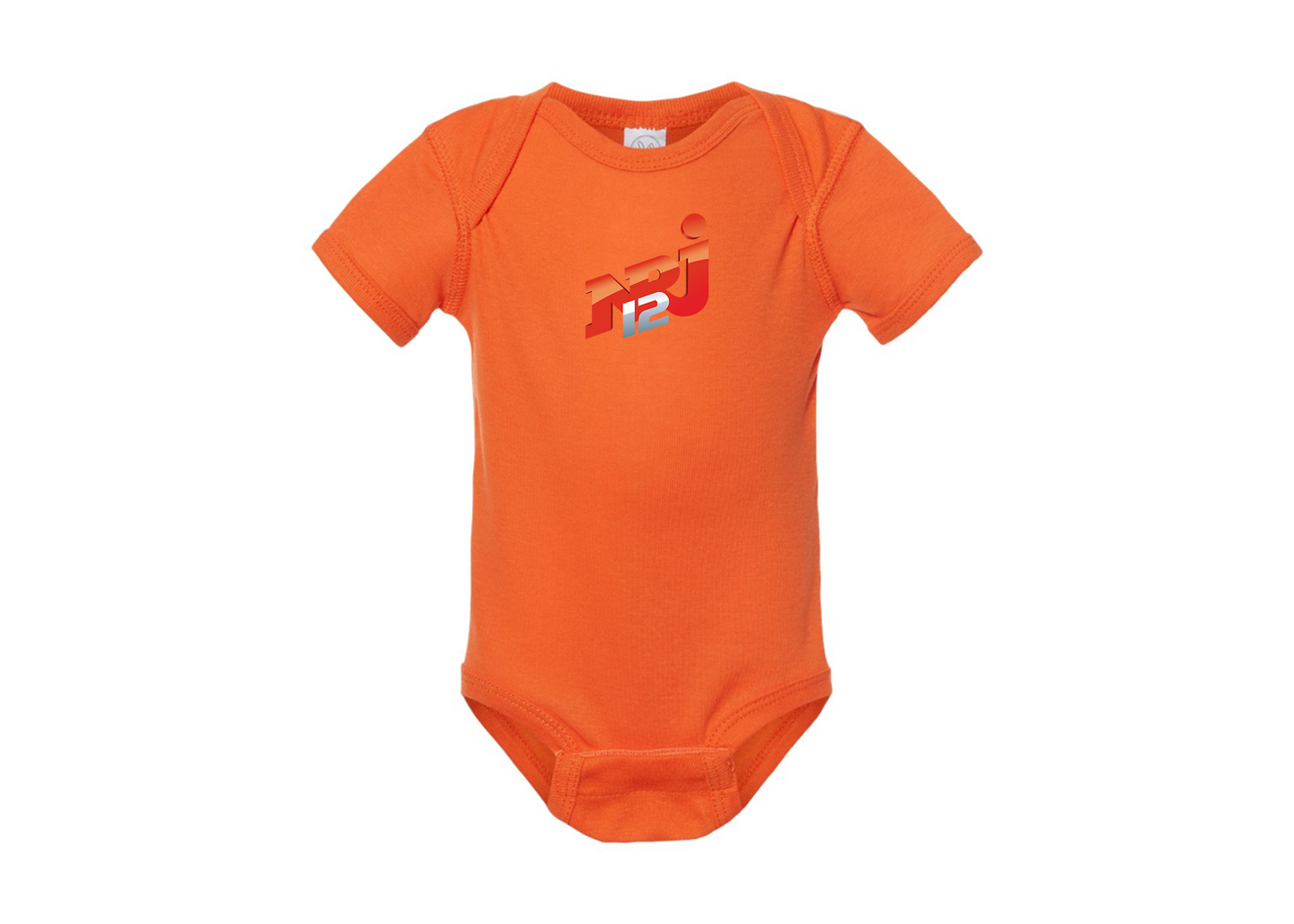 NRJ 12 Logo Rabbit Skins Infant Baby Rib Bodysuit