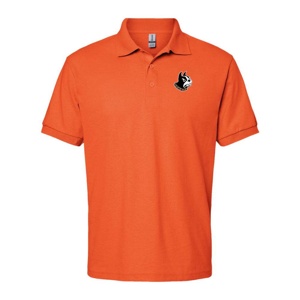 Men's Wofford Terriers Gildan Dry Blend Jersey Polo