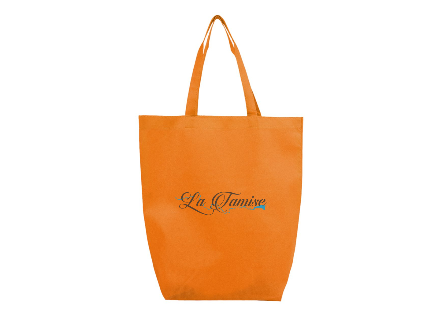 La Tamise Logo Q-Tees Non-Woven Gusset Bottom Tote