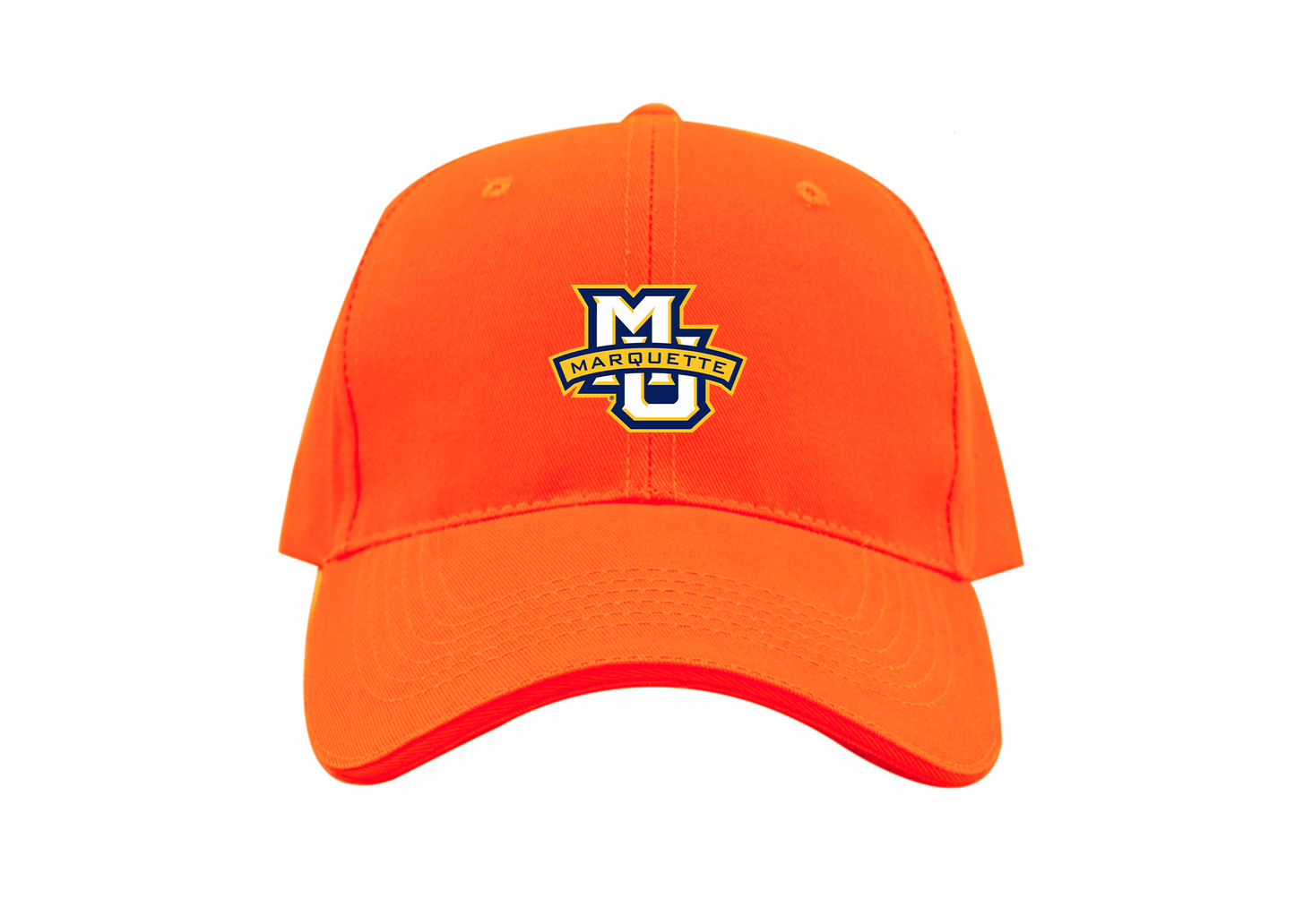 Marquette Golden Eagles Logo Dad Baseball Cap Hat