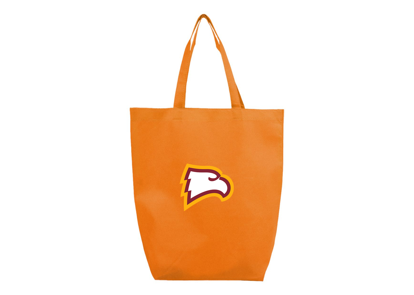 Winthrop Eagles Q-Tees Non-Woven Gusset Bottom Tote