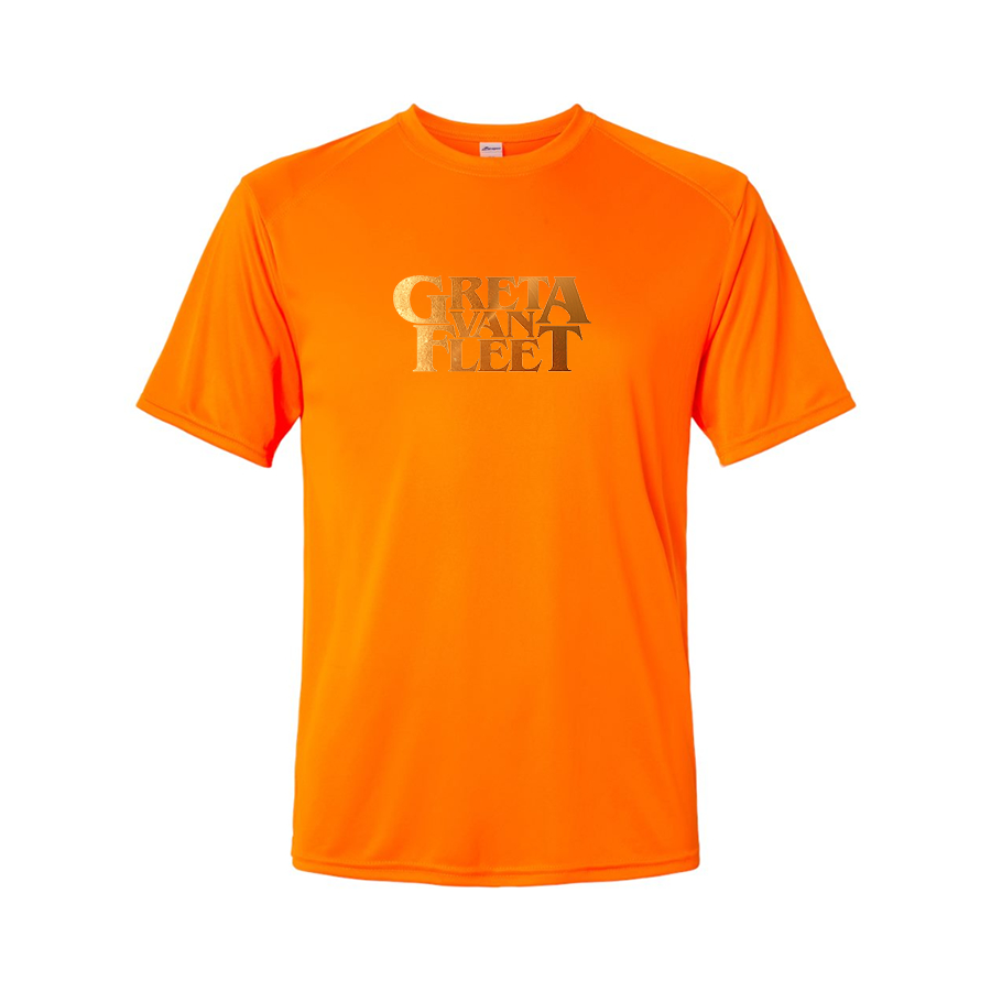 Men's Greta Van Fleet Logo Polyester T-Shirt