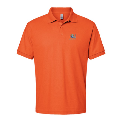 Men's Savannah State Tigers Logo Gildan Dry Blend Jersey Polo
