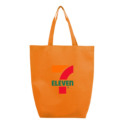 7 Eleven Logo Q-Tees Non-Woven Gusset Bottom Tote