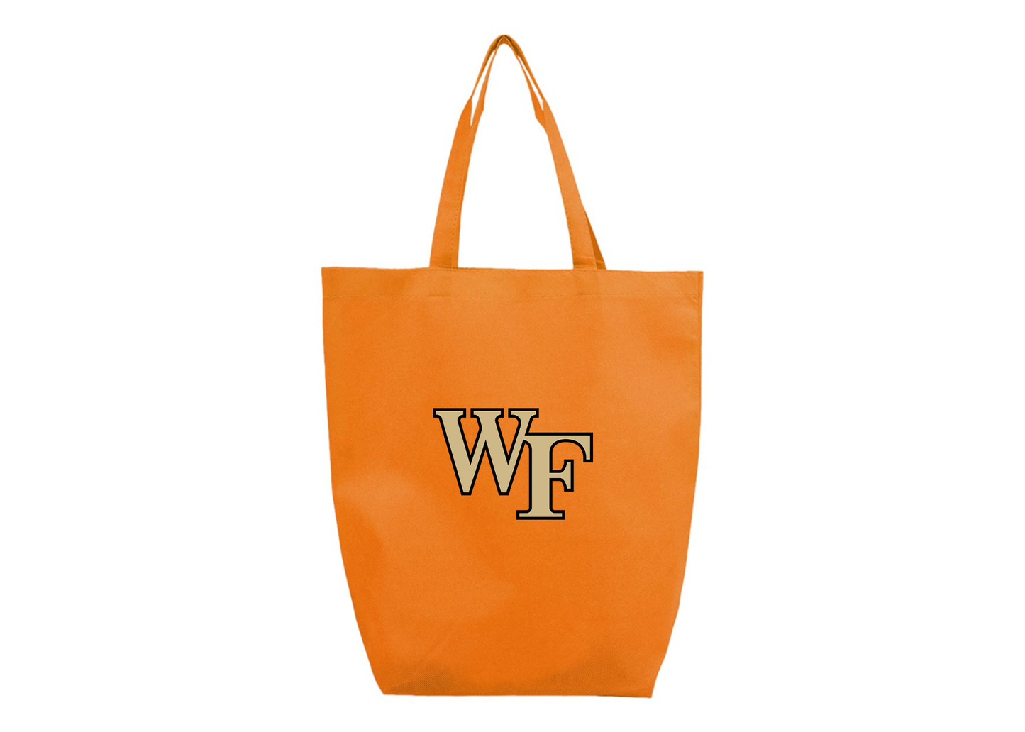 Wake Forest Demon Deacons Q-Tees Non-Woven Gusset Bottom Tote