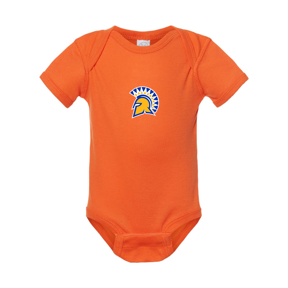 San Jose State Spartans Logo Rabbit Skins Infant Baby Rib Bodysuit
