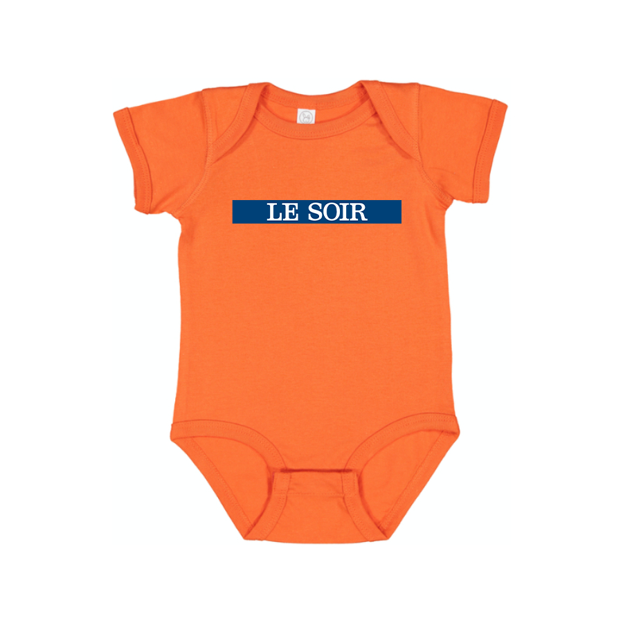 Le soir Logo Baby Romper Onesie