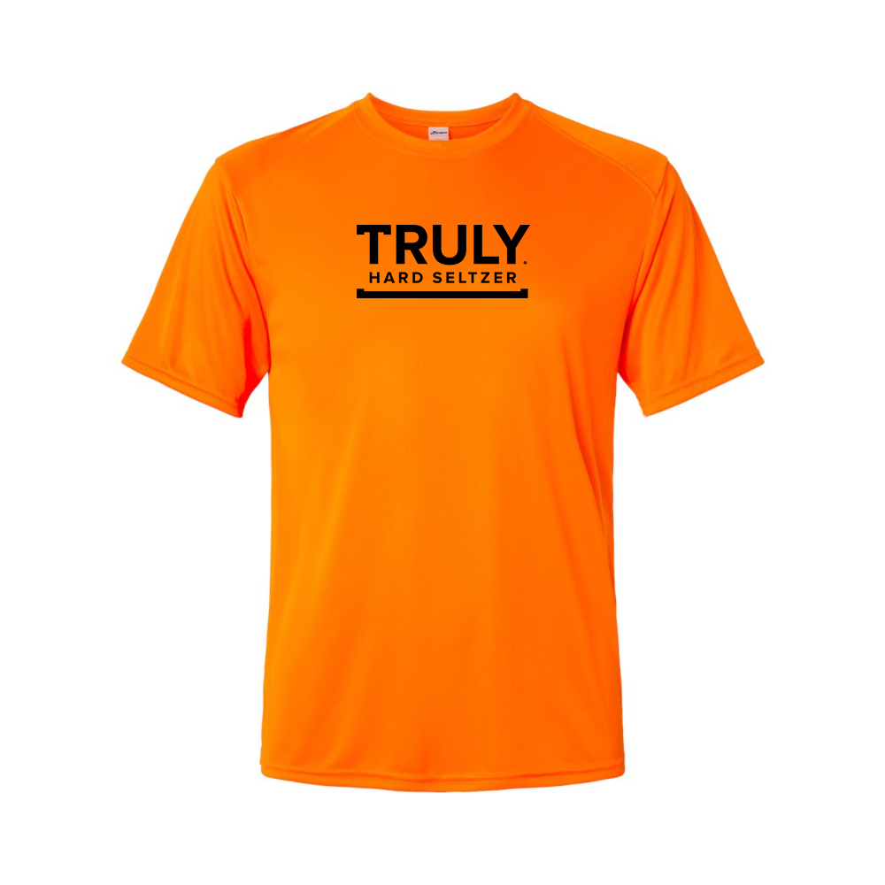 Men's Truly Logo Polyester T-Shirt