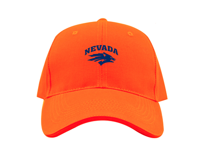 Nevada Wolf Pack Logo Dad Baseball Cap Hat