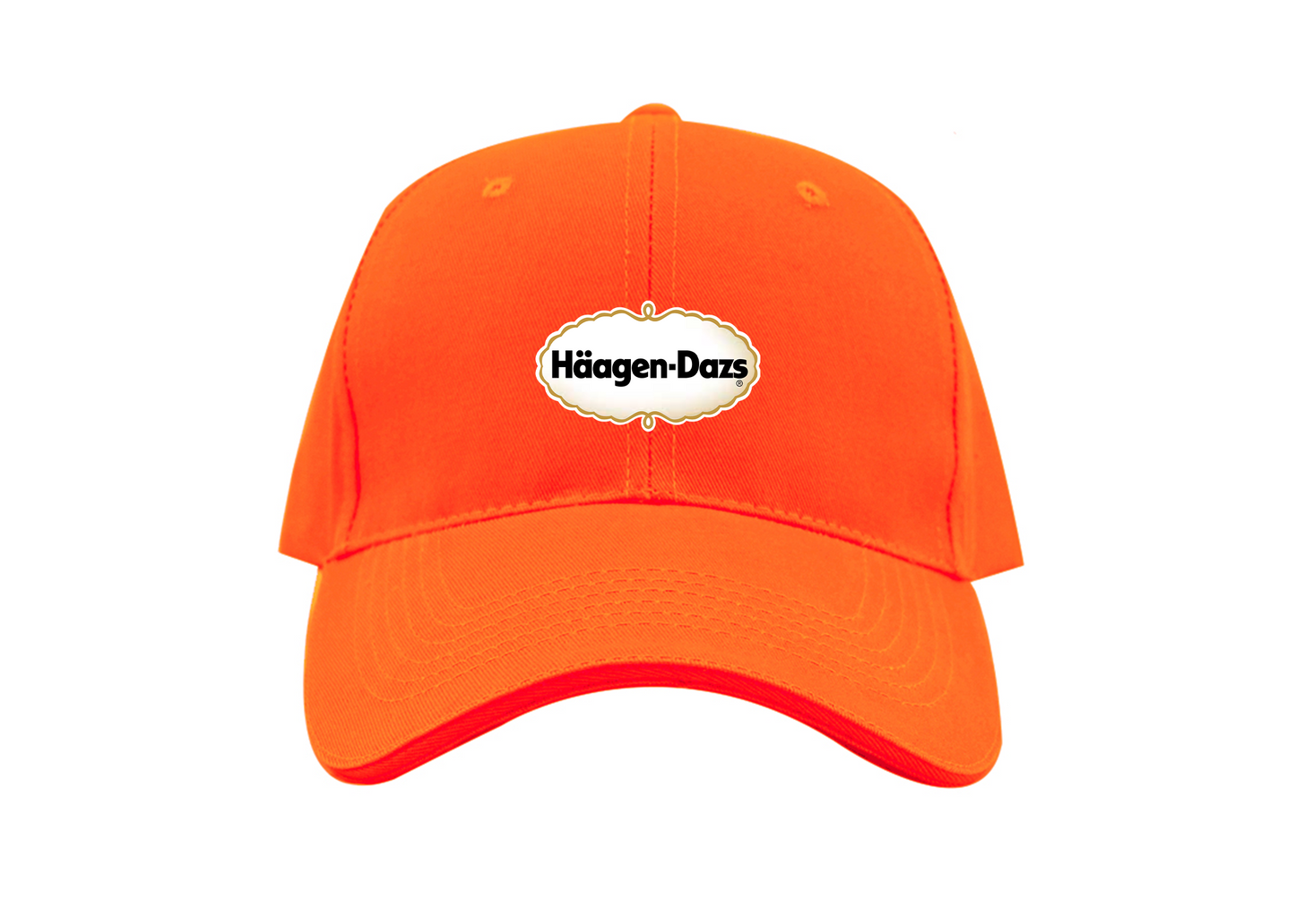 Haagen Dazs Logo Dad Baseball Cap Hat