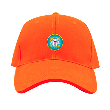 Coast Guard Logo Dad Baseball Cap Hat