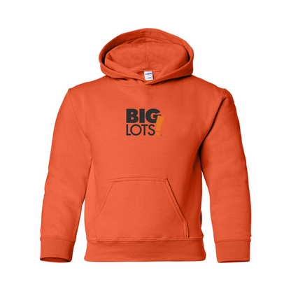 Youth Big Lots Logo Gildan Heavy Blend  Hooded Sweatshirt