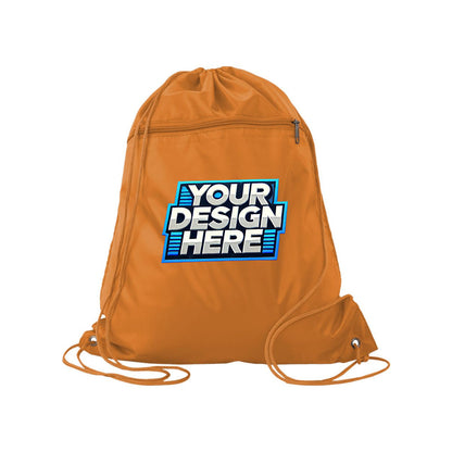 Customize - Q-Tees - Polyester Cinchpack - Q135200