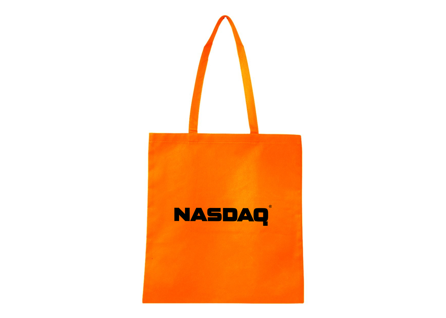 Nasdaq Logo Q-Tees Non-Woven  Tote