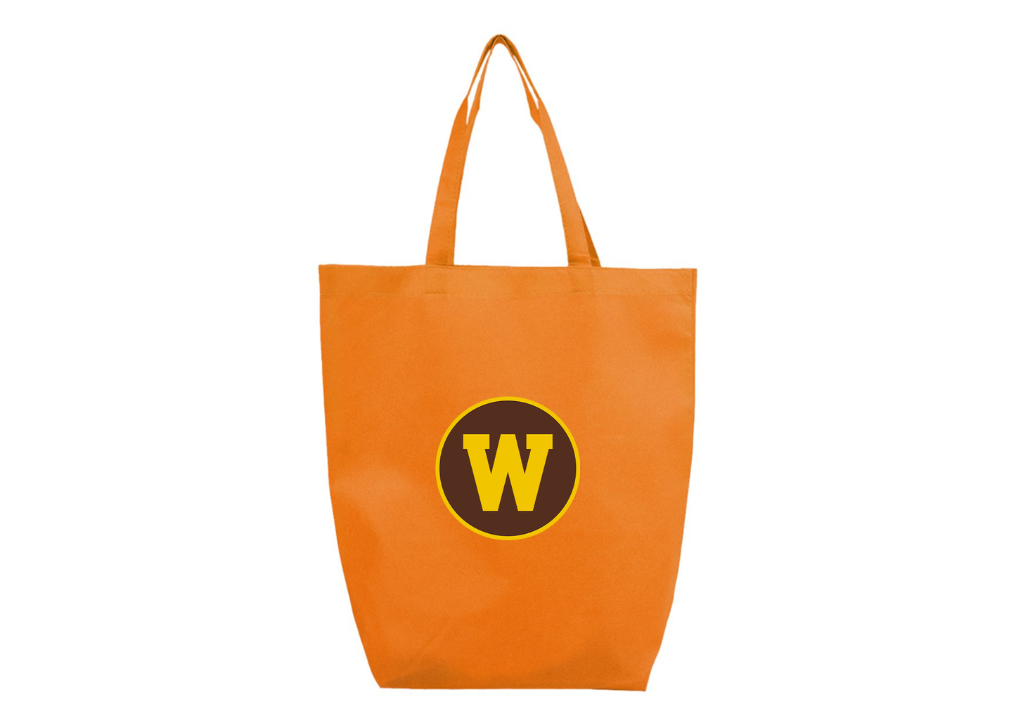 Western Michigan Broncos Q-Tees Non-Woven Gusset Bottom Tote
