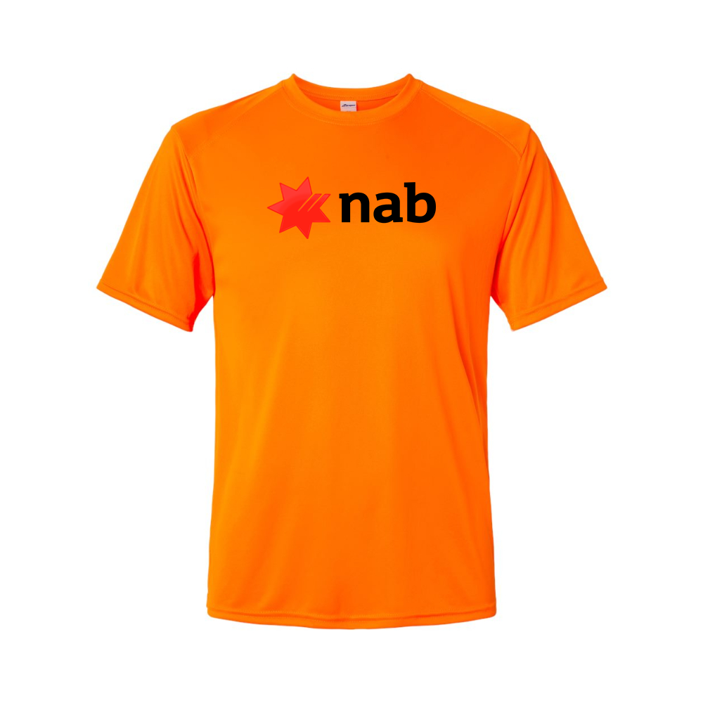 Men's NAB (National Australia Bank) Logo Polyester T-Shirt