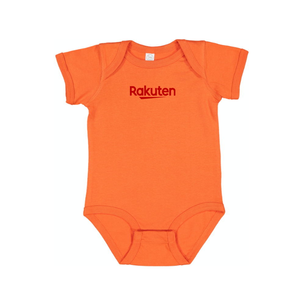 Rakuten Logo Baby Romper Onesie