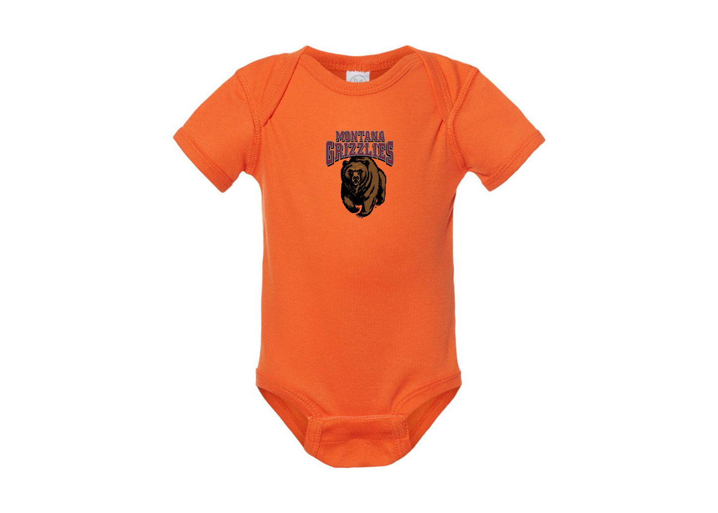 Montana Grizzliesl Rabbit Skins Infant Baby Rib Bodysuit