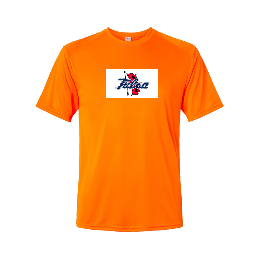 Men's Tulsa Golden Hurricane Logo Polyester T-Shirt