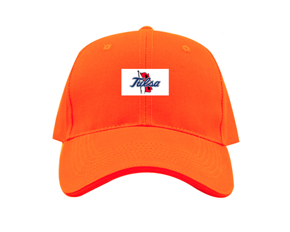 Tulsa Golden Hurricane Logo Dad Baseball Cap Hat