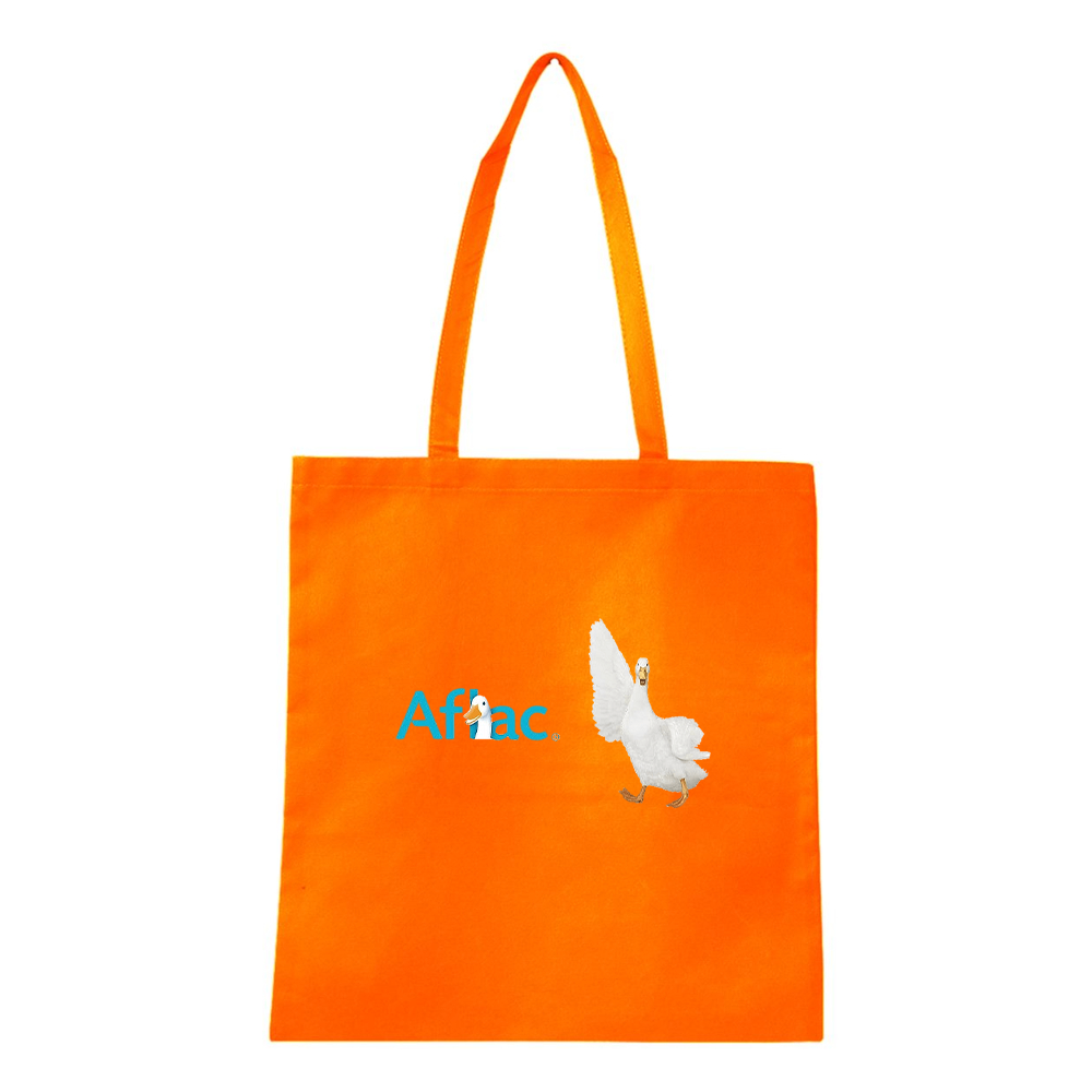 Aflac Logo and Duck Q-Tees Non-Woven  Tote