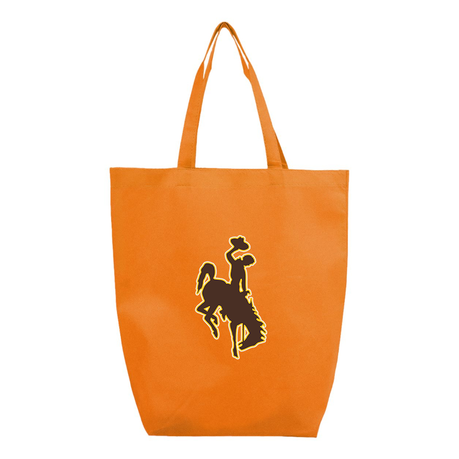 Wyoming Cowboys Q-Tees Non-Woven Gusset Bottom Tote