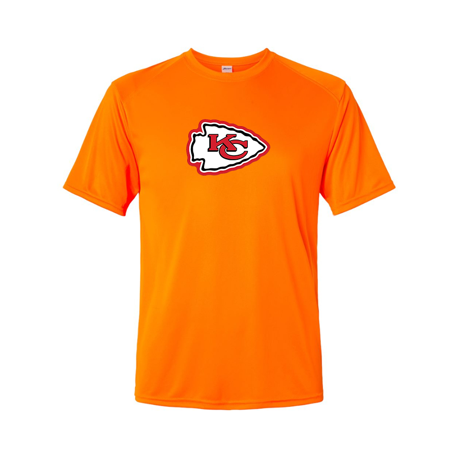 Men's KC Chiefs Logo Polyester T-Shirt