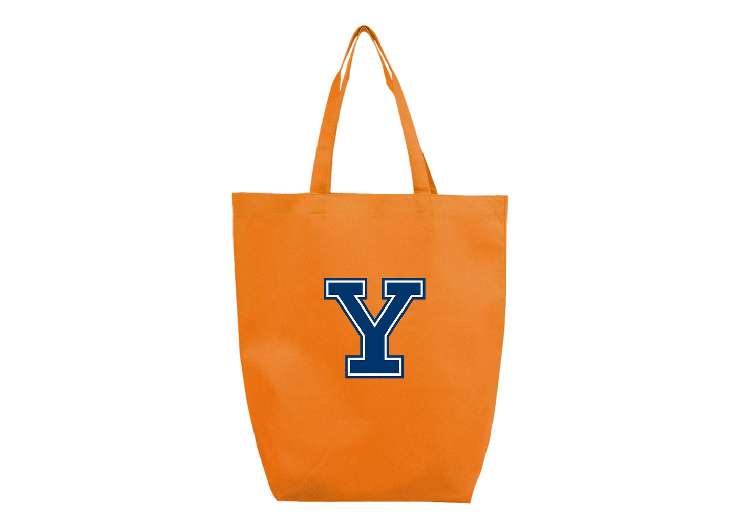 Yale Bulldogs Q-Tees Non-Woven Gusset Bottom Tote