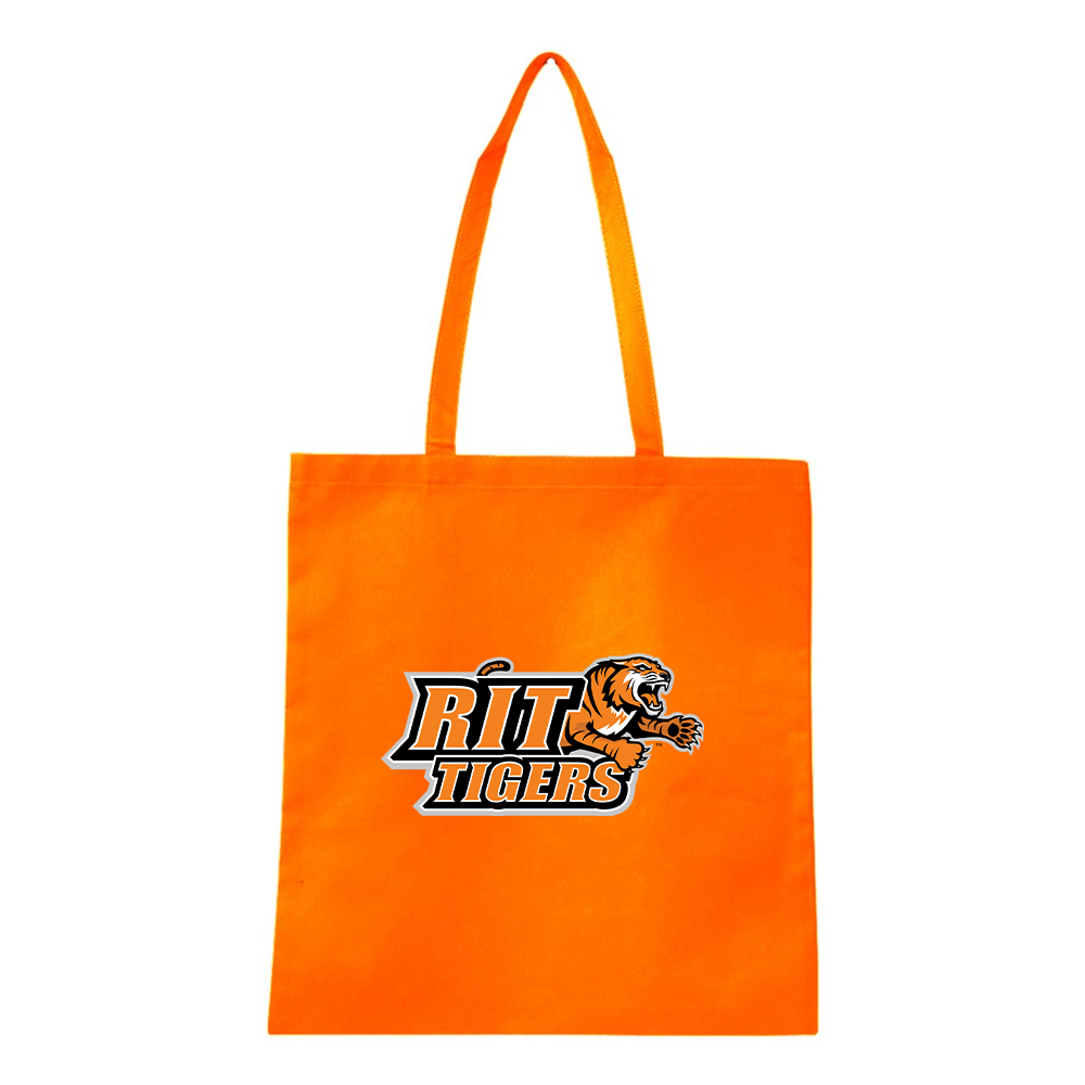 RIT Tigers Logo Q-Tees Non-Woven  Tote