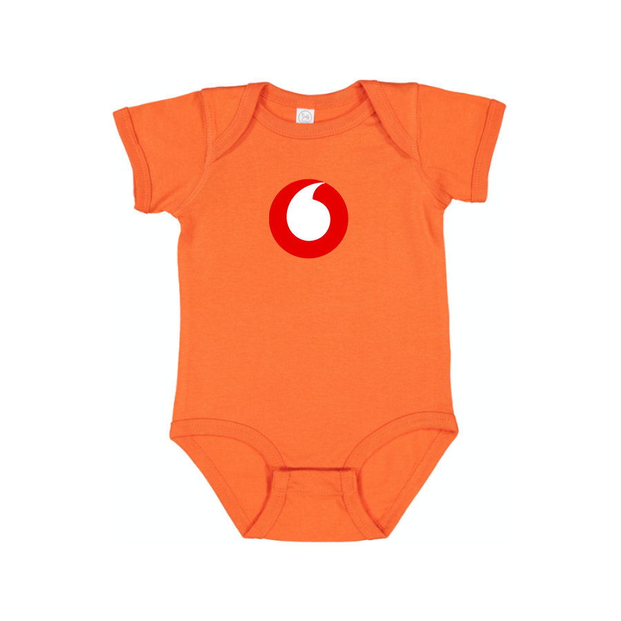 Vodafone Logo Baby Romper Onesie